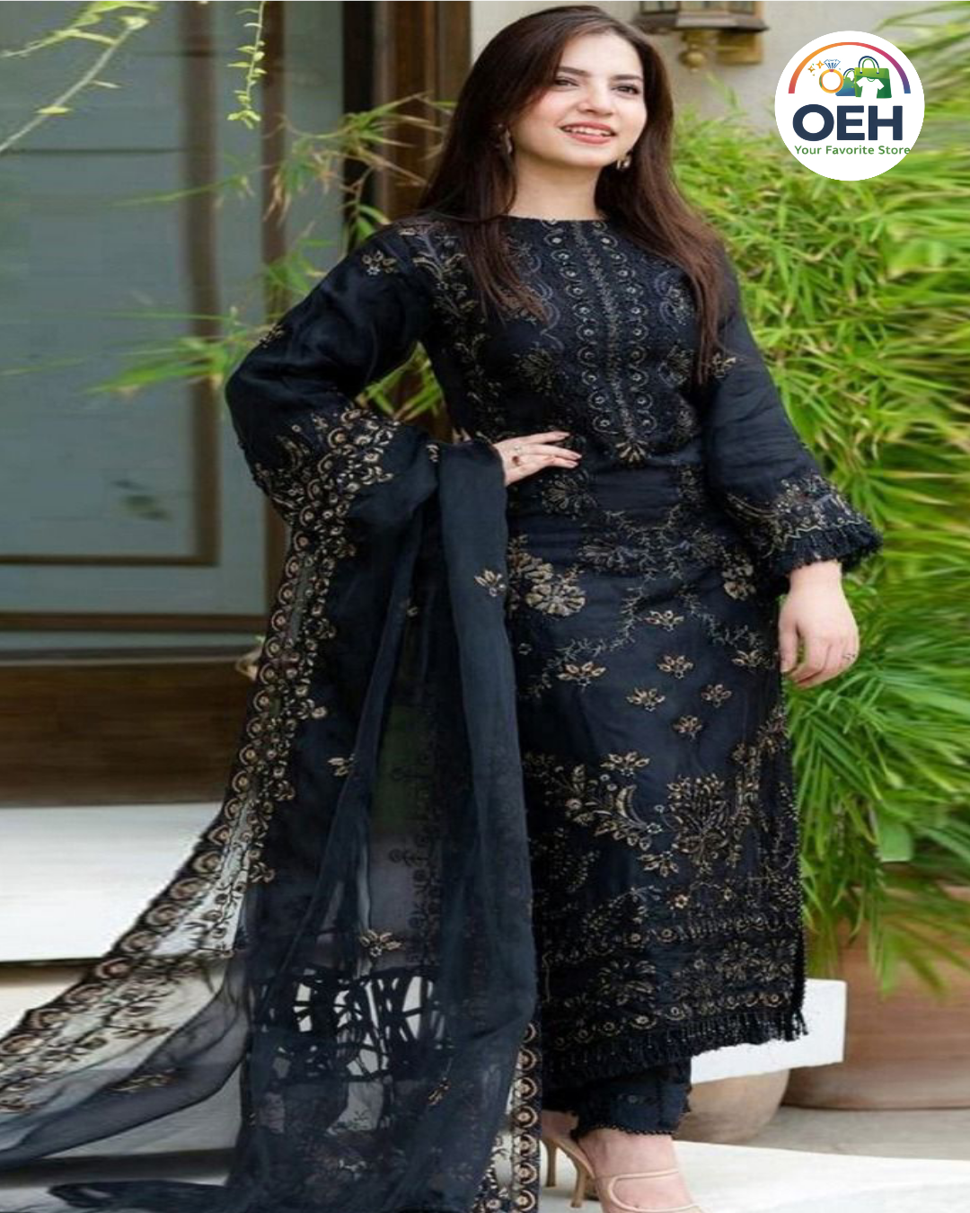 Premium Embroidered Lawn Suit