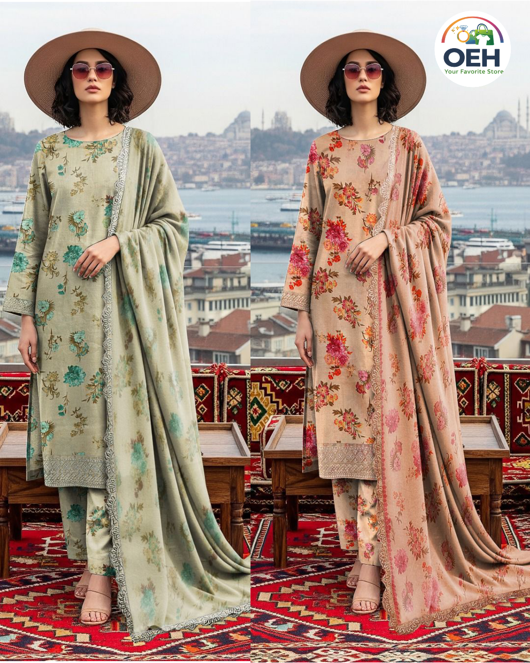 Lawn with Ready-to-Wear Dupatta