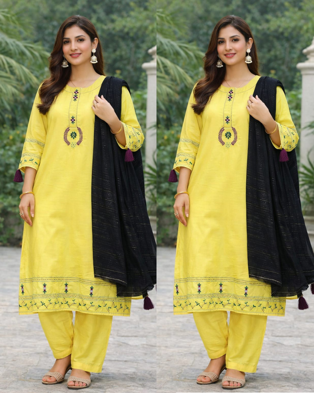 3 Piece Embroidered Lawn Suit
