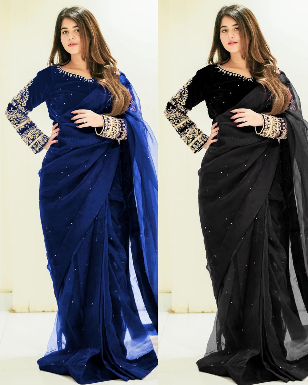 Chiffon saree