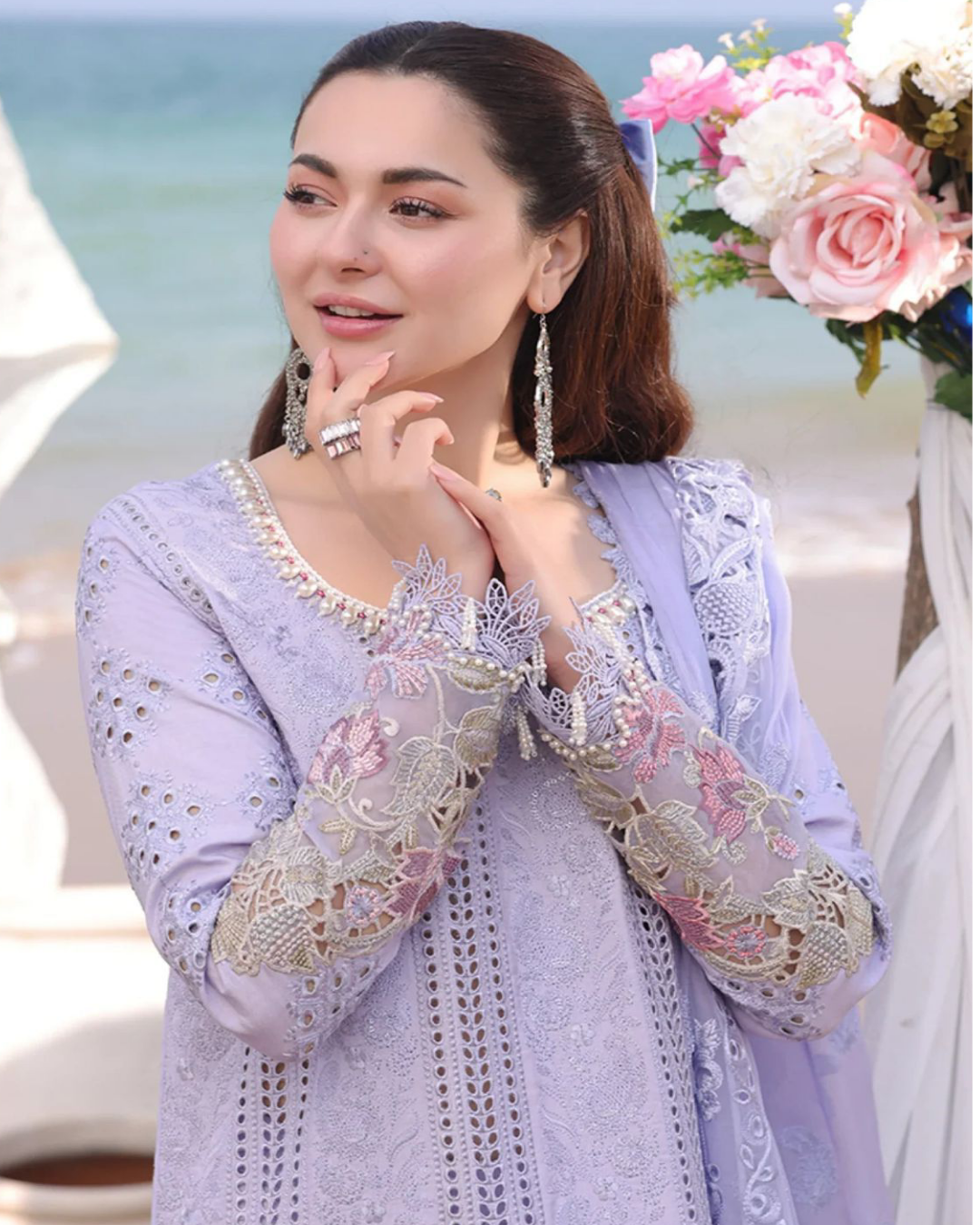 Imrozia Luxury Chicken Kari Embroidered 3PC Lawn Suit