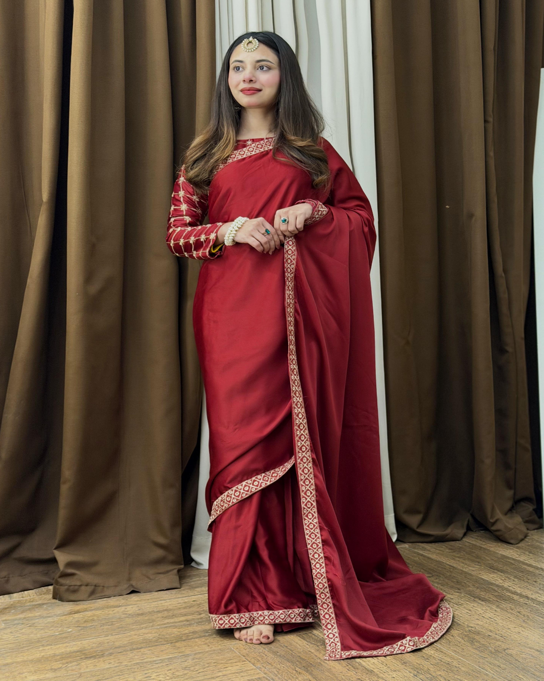 Shamose Silk Saree