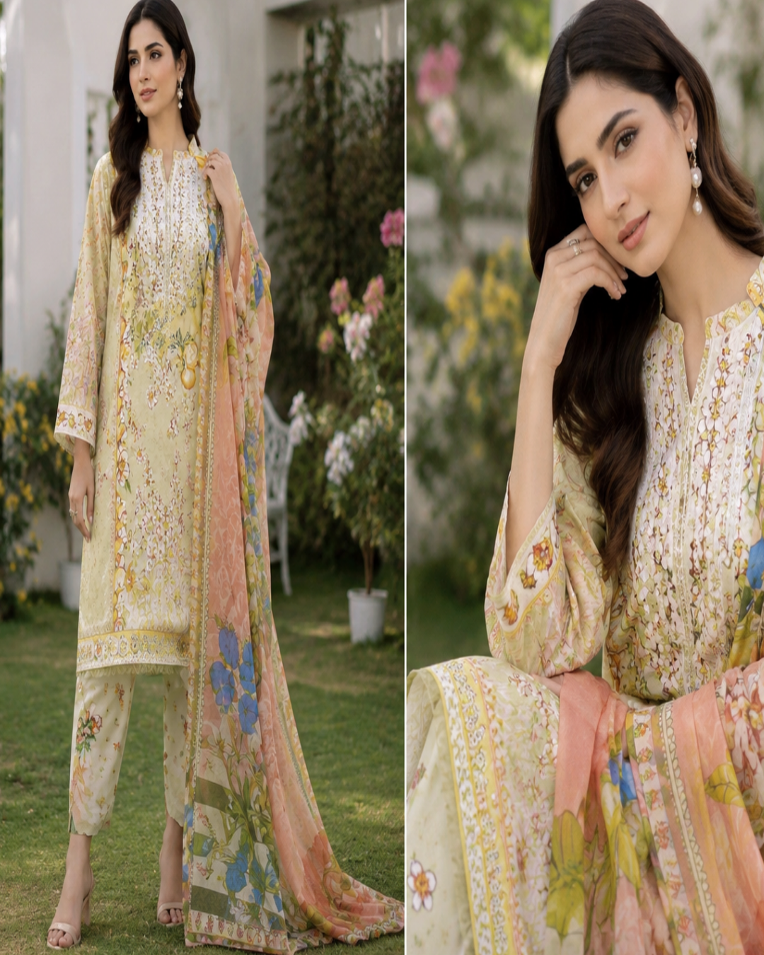 Maria B &  Bonanza Lawn 3PC