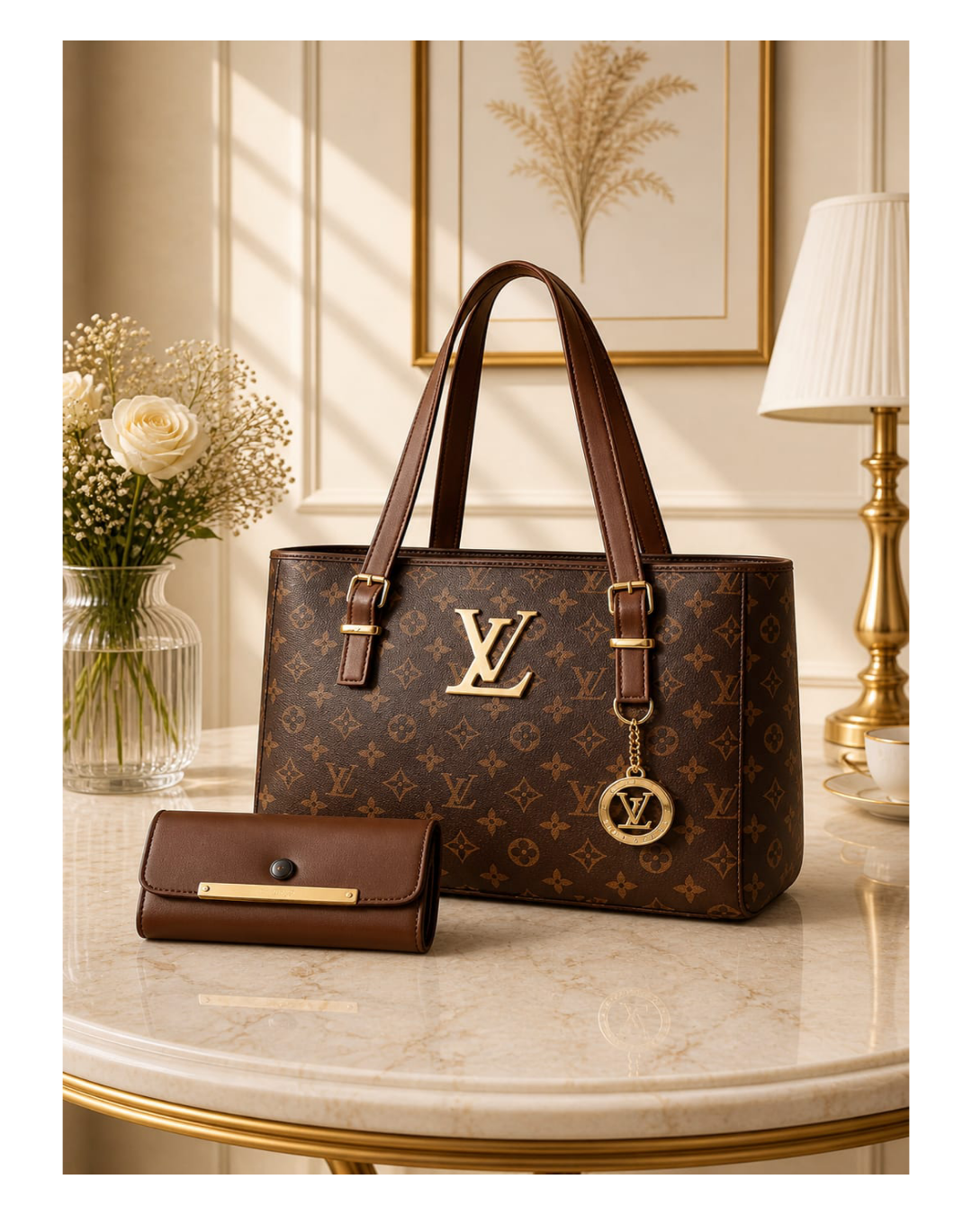 Premium 2 Piece Handbag Set