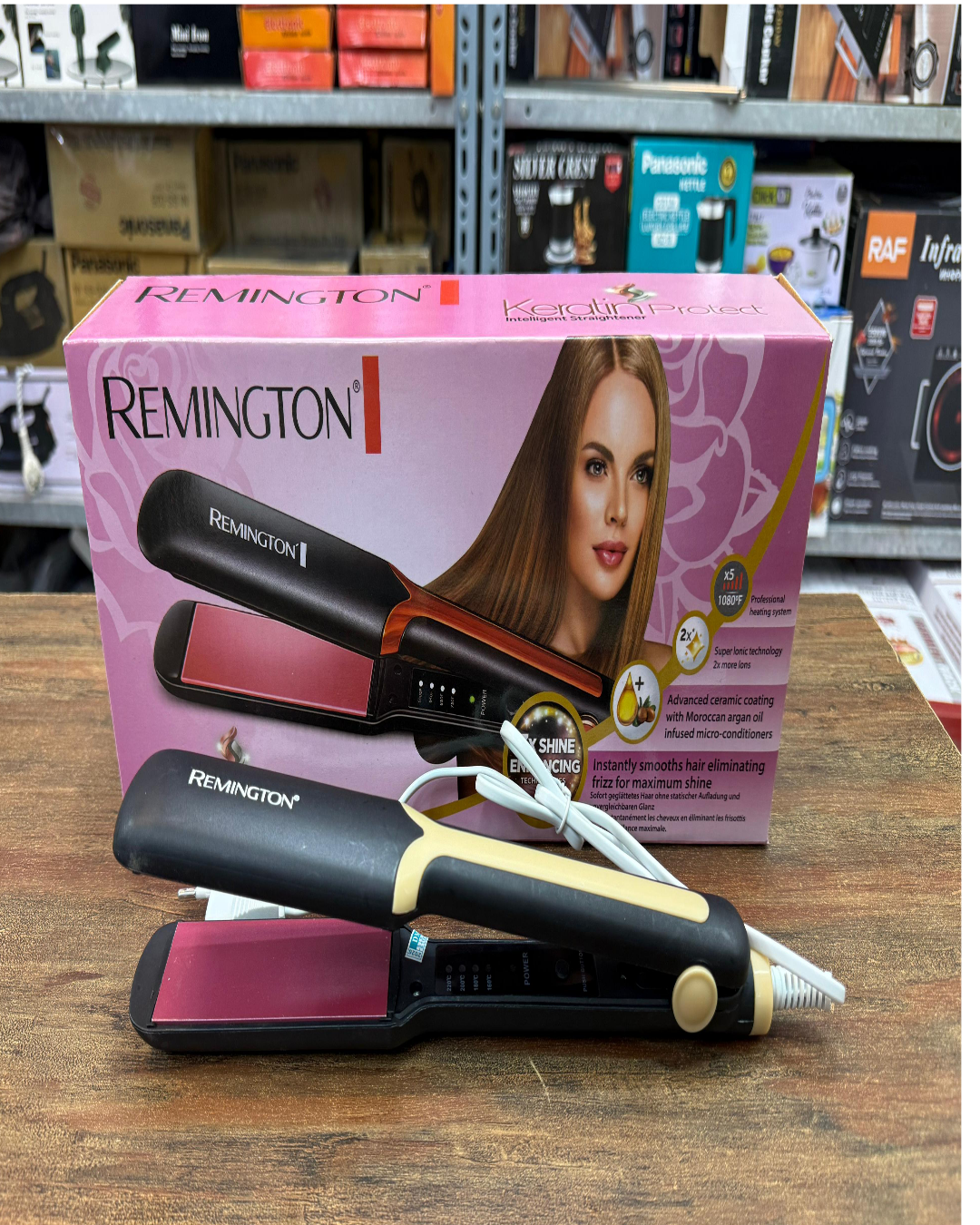 Remington Keratin Protect Intelligent Hair Straightener